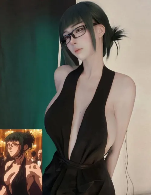 Maki Zenin JJK by Me (Rei)