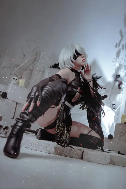 2B cosplay by Yuna Kairi