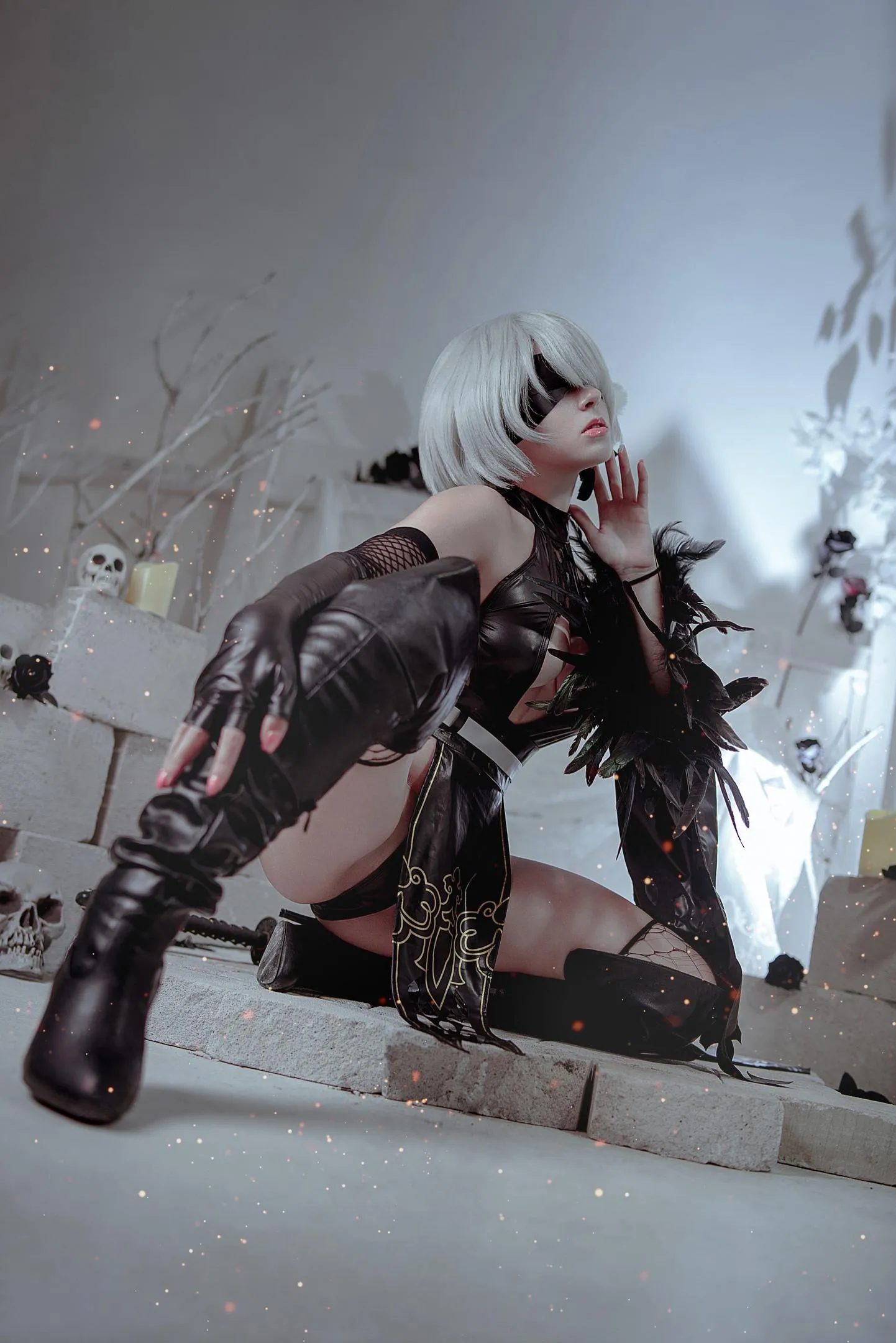 2B cosplay by Yuna Kairi