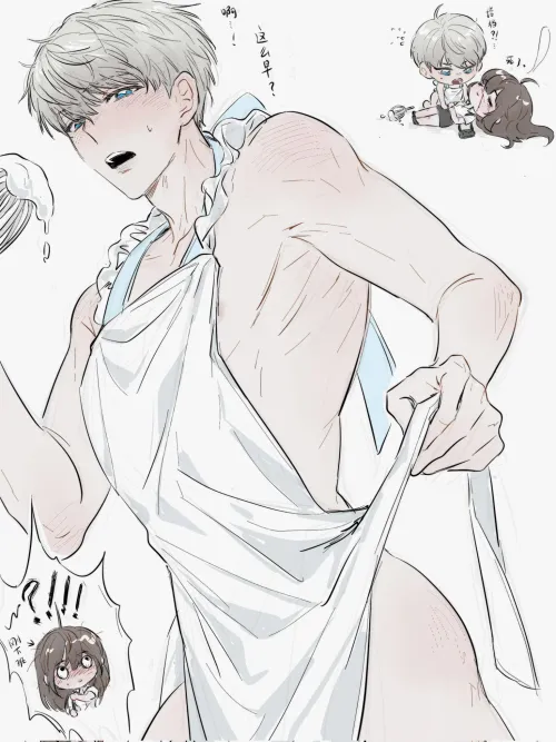 Daddy’s a good cook, what’s baby girl hungry for?