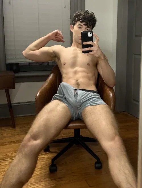 Had this boner all day anyone down to come take my load