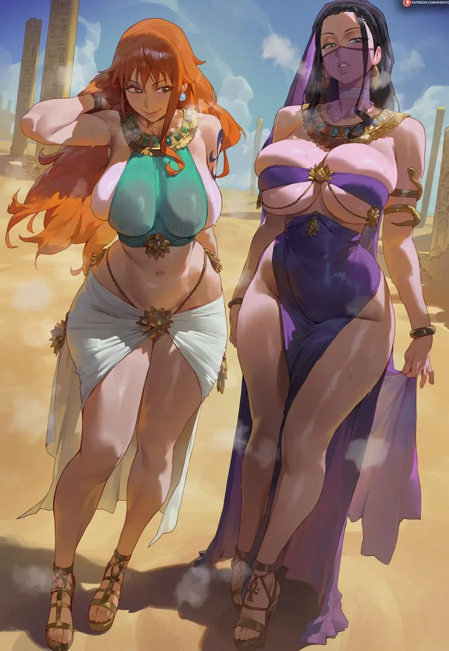 Nami and Robin [One Piece]
