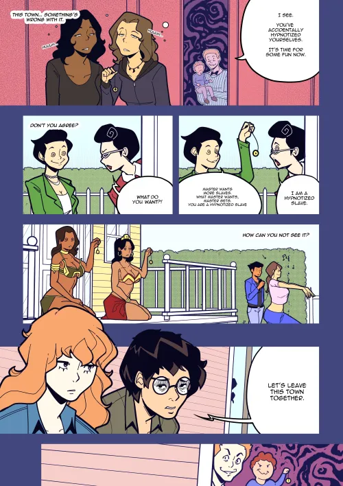 Something's wrong with this town (Art by Efalabrino)