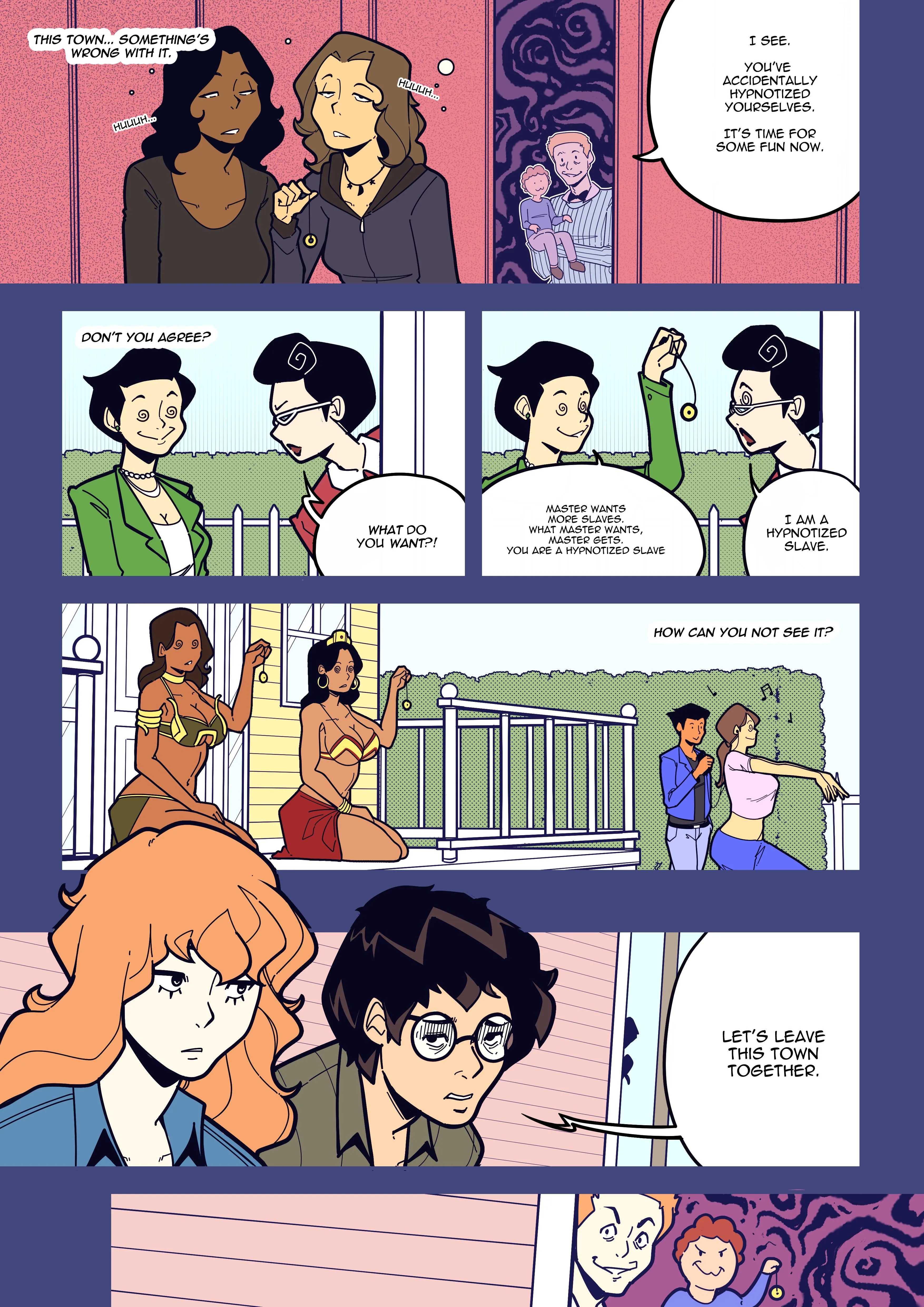 Something's wrong with this town (Art by Efalabrino)