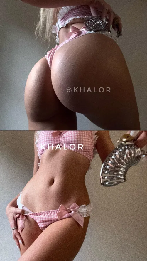 This cage is a symbol of your obedience