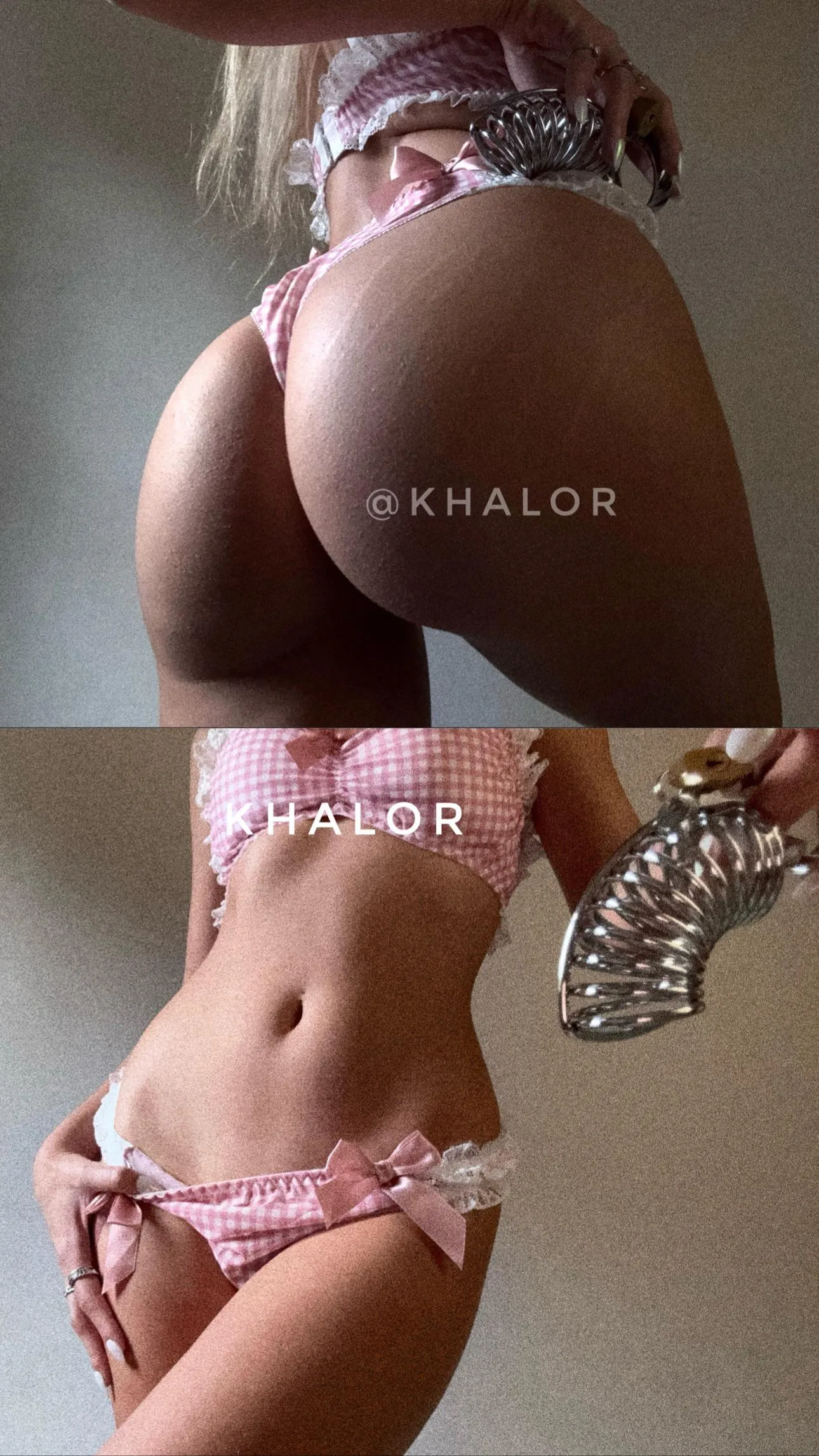 This cage is a symbol of your obedience