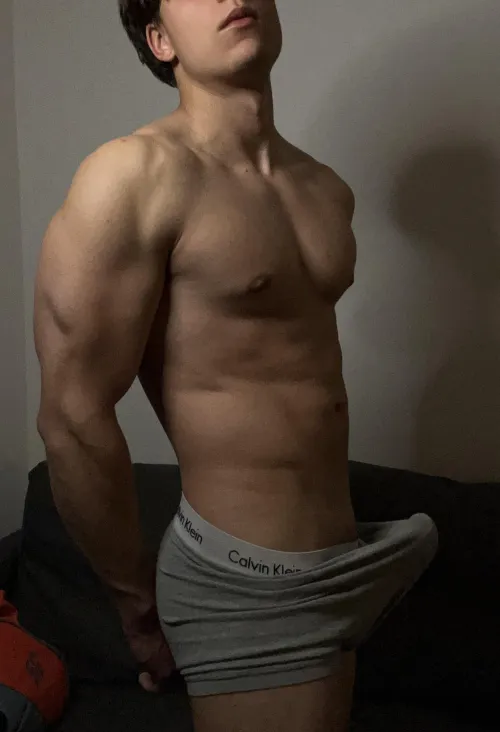 Wanna suck on my bulge?