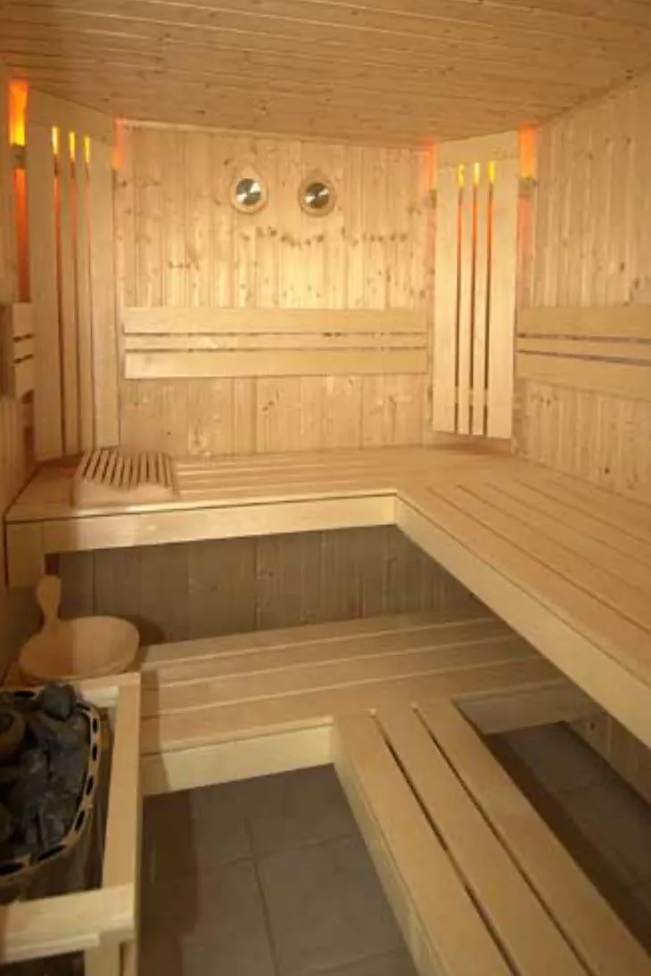 A winter interest to meet in a sauna M20 DM (Bavaria: Upper Palatinate)