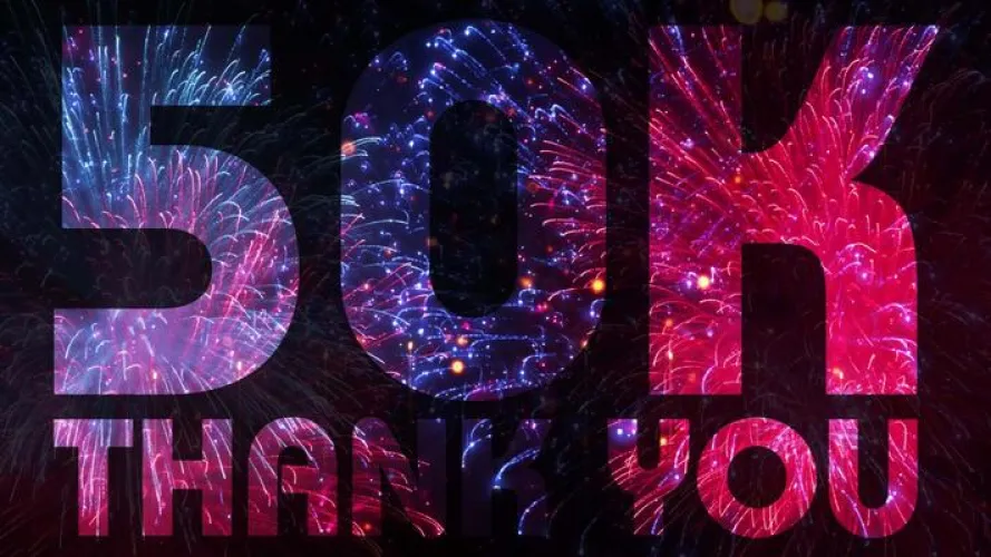 Congratulations!  50,000 Members!