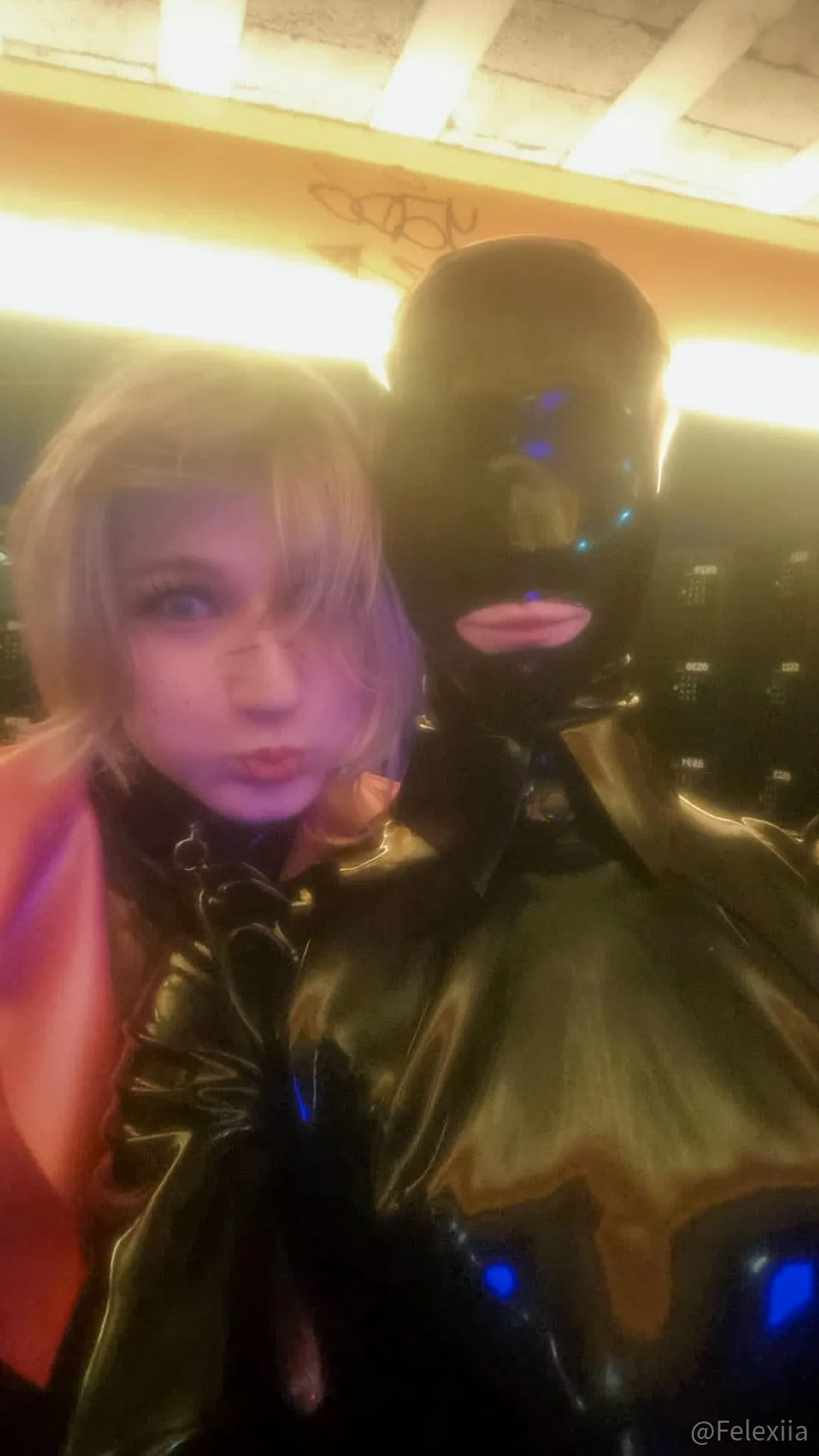 Couple of rubber goofballs