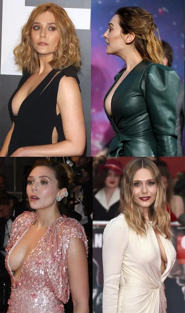 Elizabeth Olsen's incredible side profile