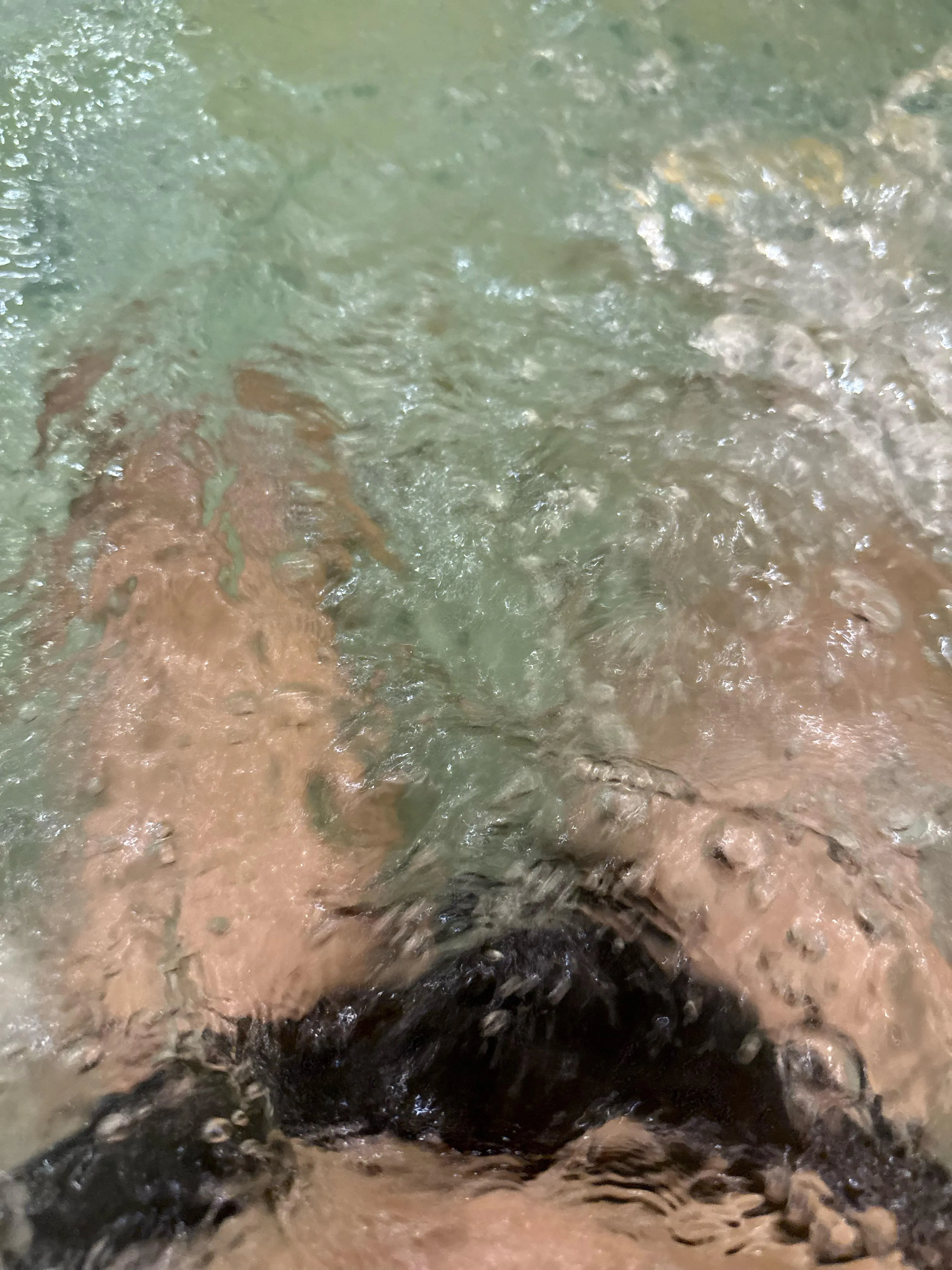 In the sauna and hot tub rn waiting for someone to walk in