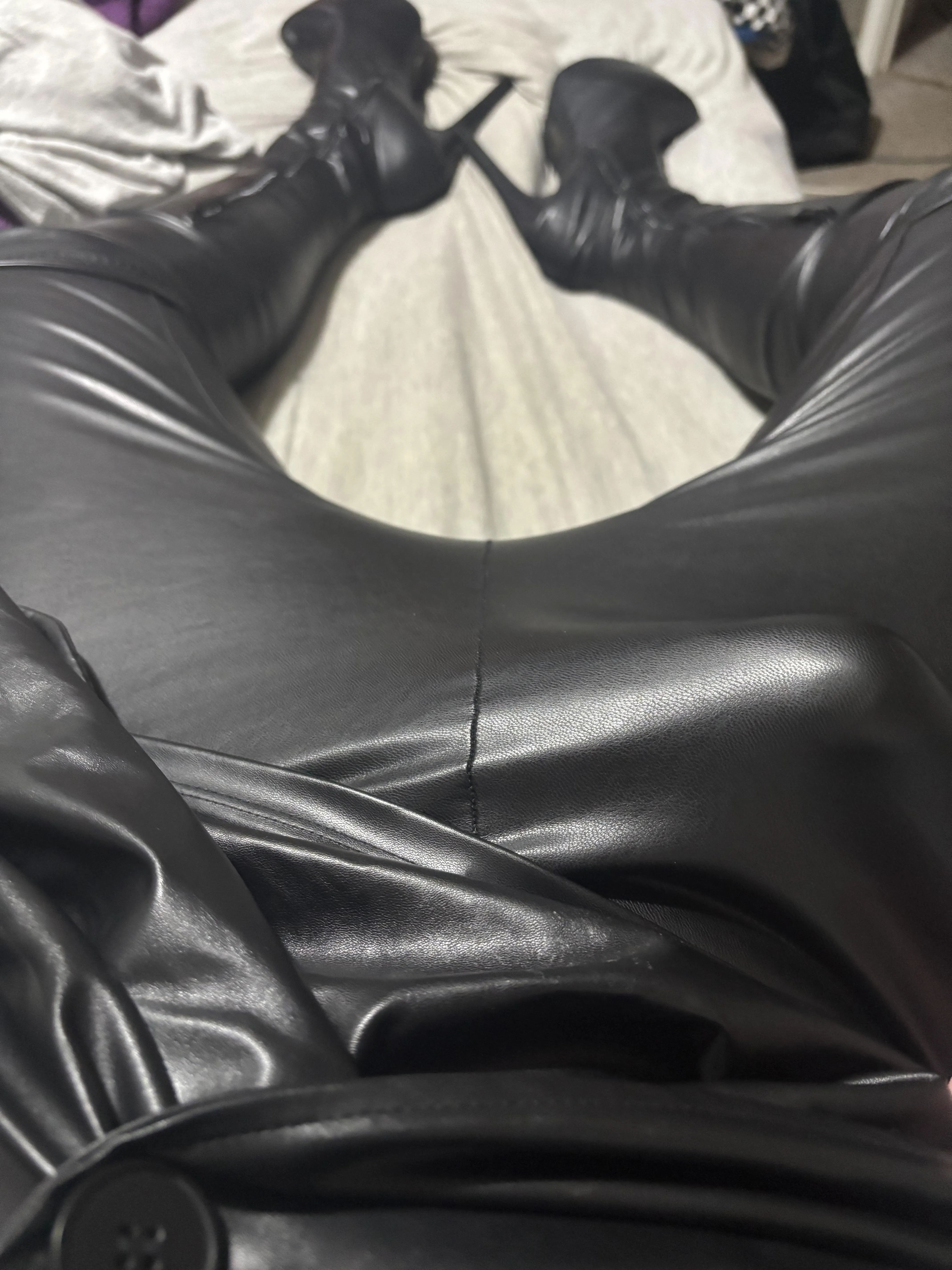 Leather from head to toe