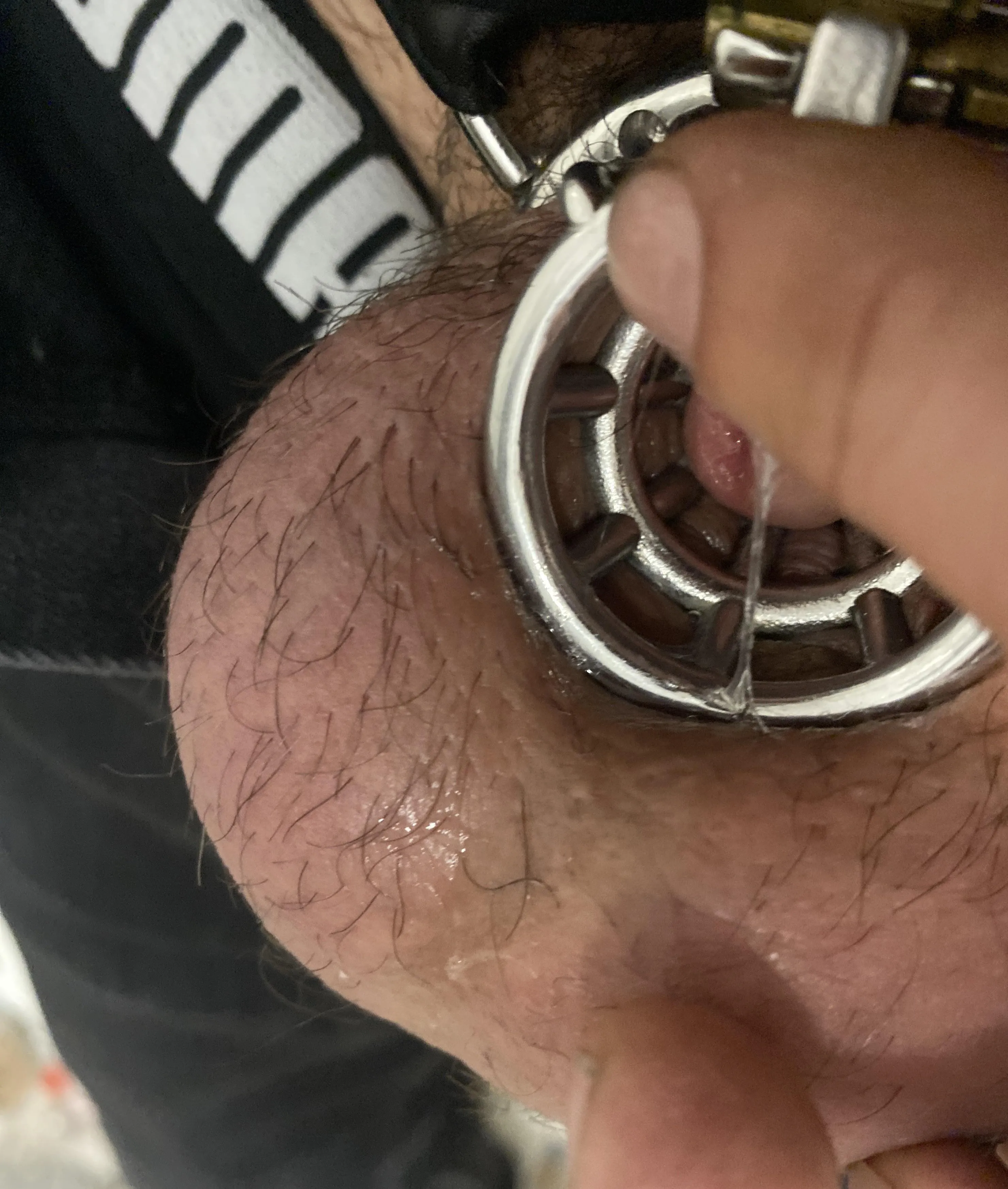 Making my chastity permanent. Cant upload vids…