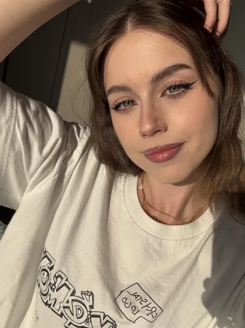 Wearing my fav pokemon tee