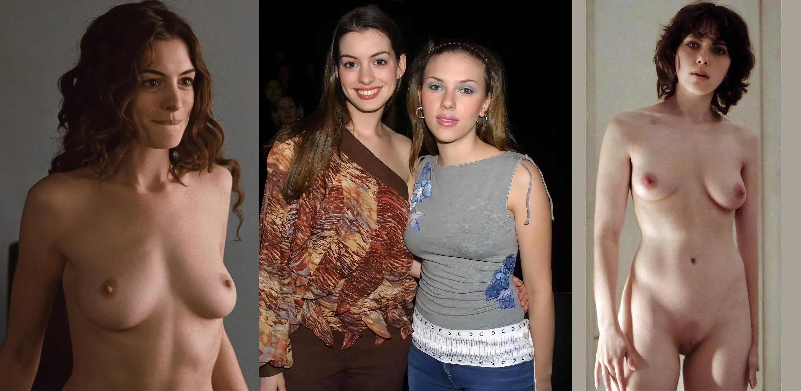 Anne Hathaway & Scarlett Johansson