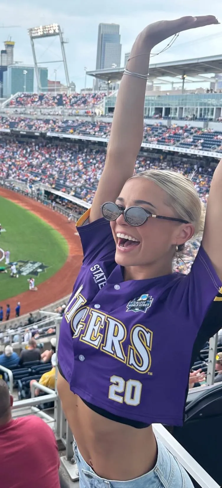 Cheering on LSU | IG June 2025