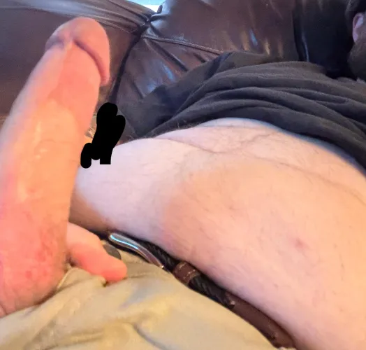 Belly. Big dick. All that’s missing is you.