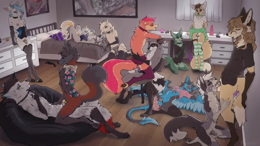 Gale's Chastity Party! (ruaidri) [MM]