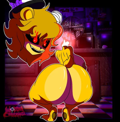 Girl with a golden booty. [F] (Theodore crosshair)