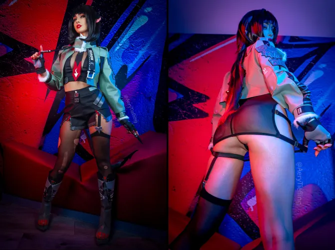 Jane Doe from Zenless Zone Zero by Aery Tiefling [OC]