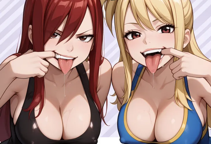 Who do you take between Erza and Lucy?