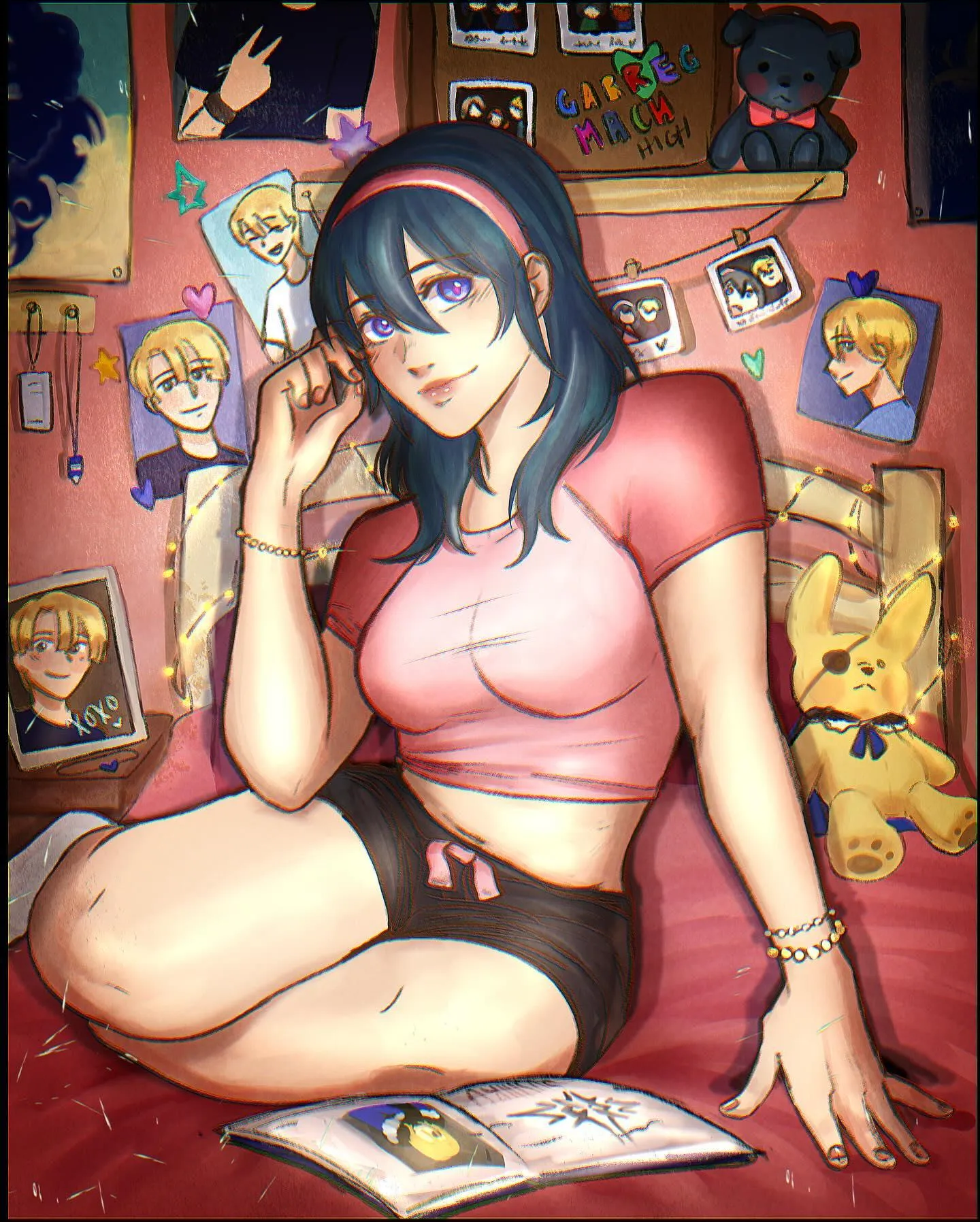 2000's Byleth and her Dimitri shrine (Sushii Rushii)