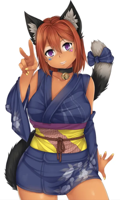 A fanmade momo outfit for Suki/sarah