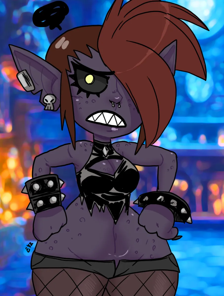 Avocado not amused, art by Eyz