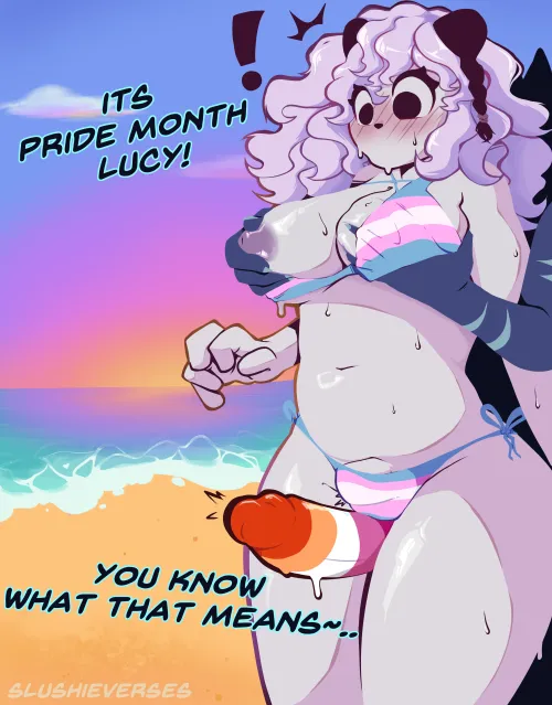 Celebrating pride month~ (slushieverses)
