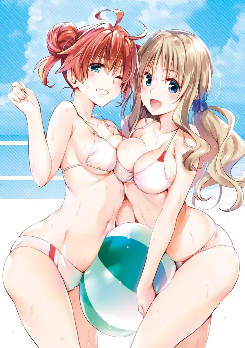 [Darling in The Franxx] Kokoro, Miku. (Yabuki Kentarou).