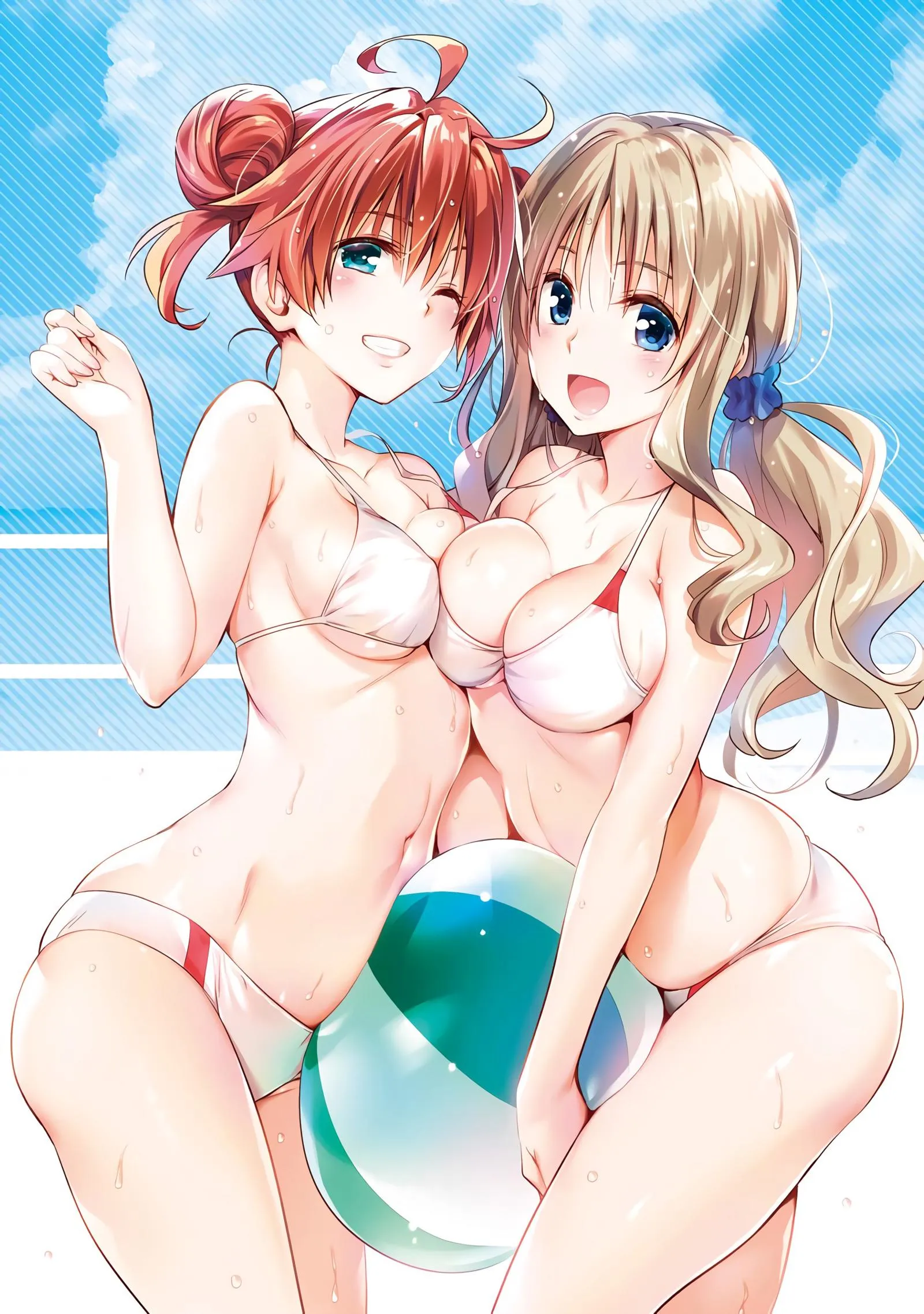 [Darling in The Franxx] Kokoro, Miku. (Yabuki Kentarou).