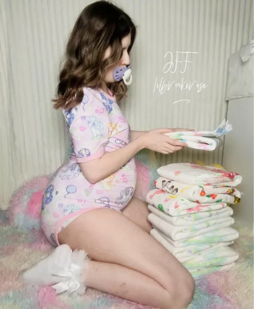 Diapie peekaboo.🍼