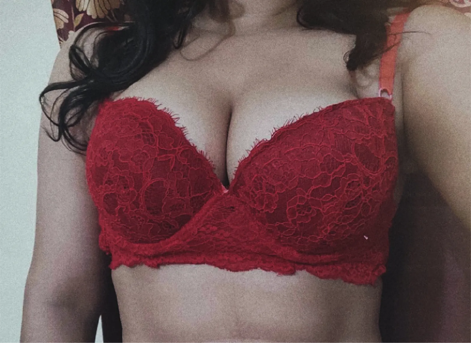 Did i make you horny? Wanna suck mommys boobs?