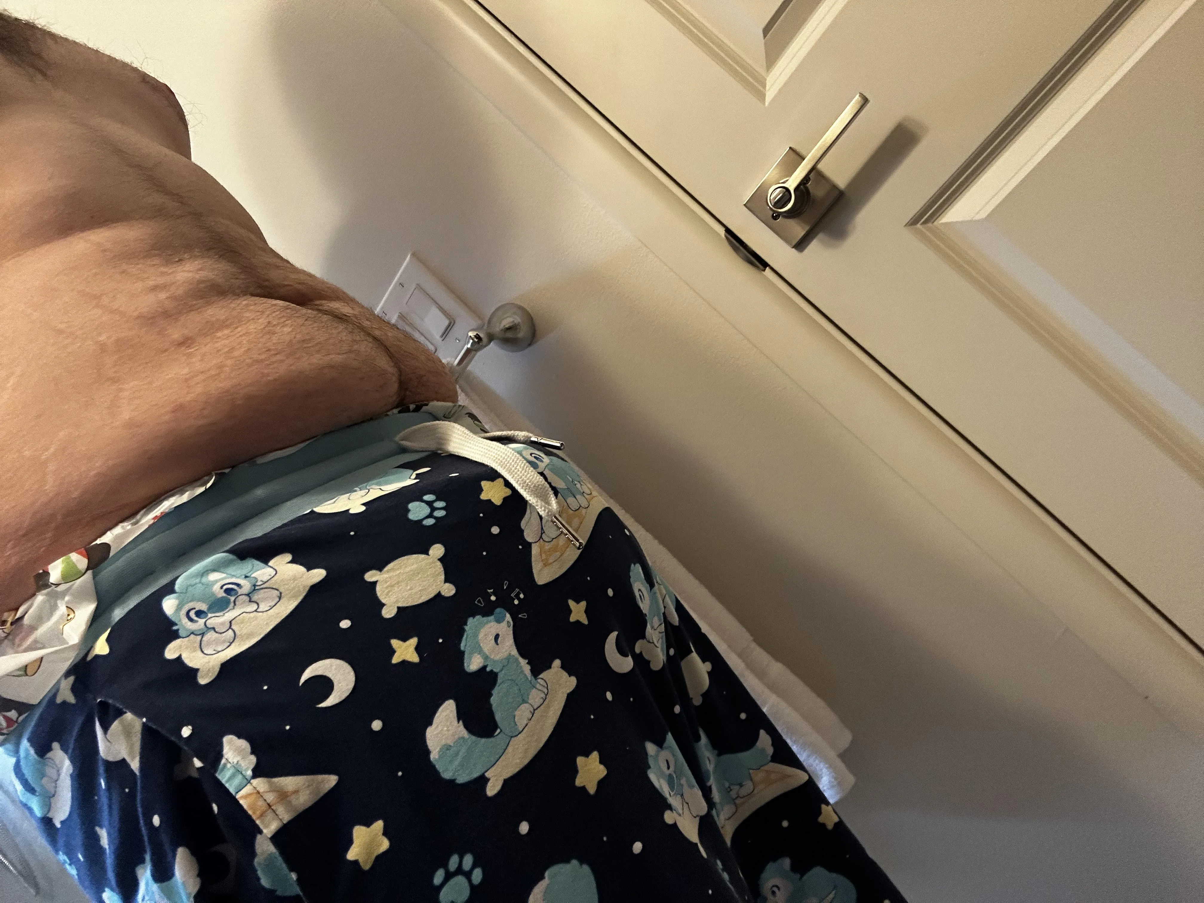 Do you think it was noticeable at the sleep over?