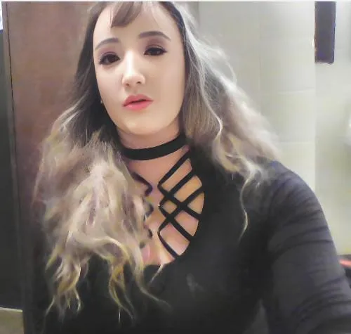 Freshly fucked face with some aftermath on my dress still