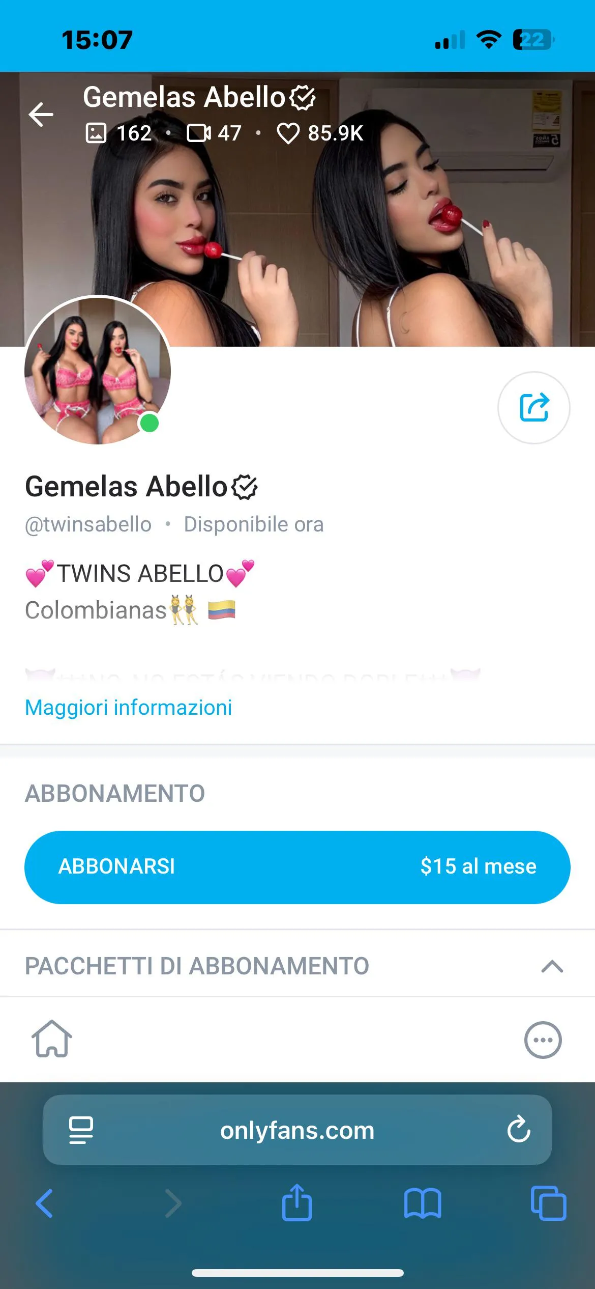 Gemelas Abello (twinsabello)