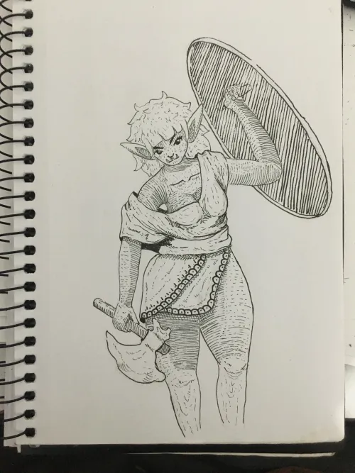 Hello people, my drawing for today