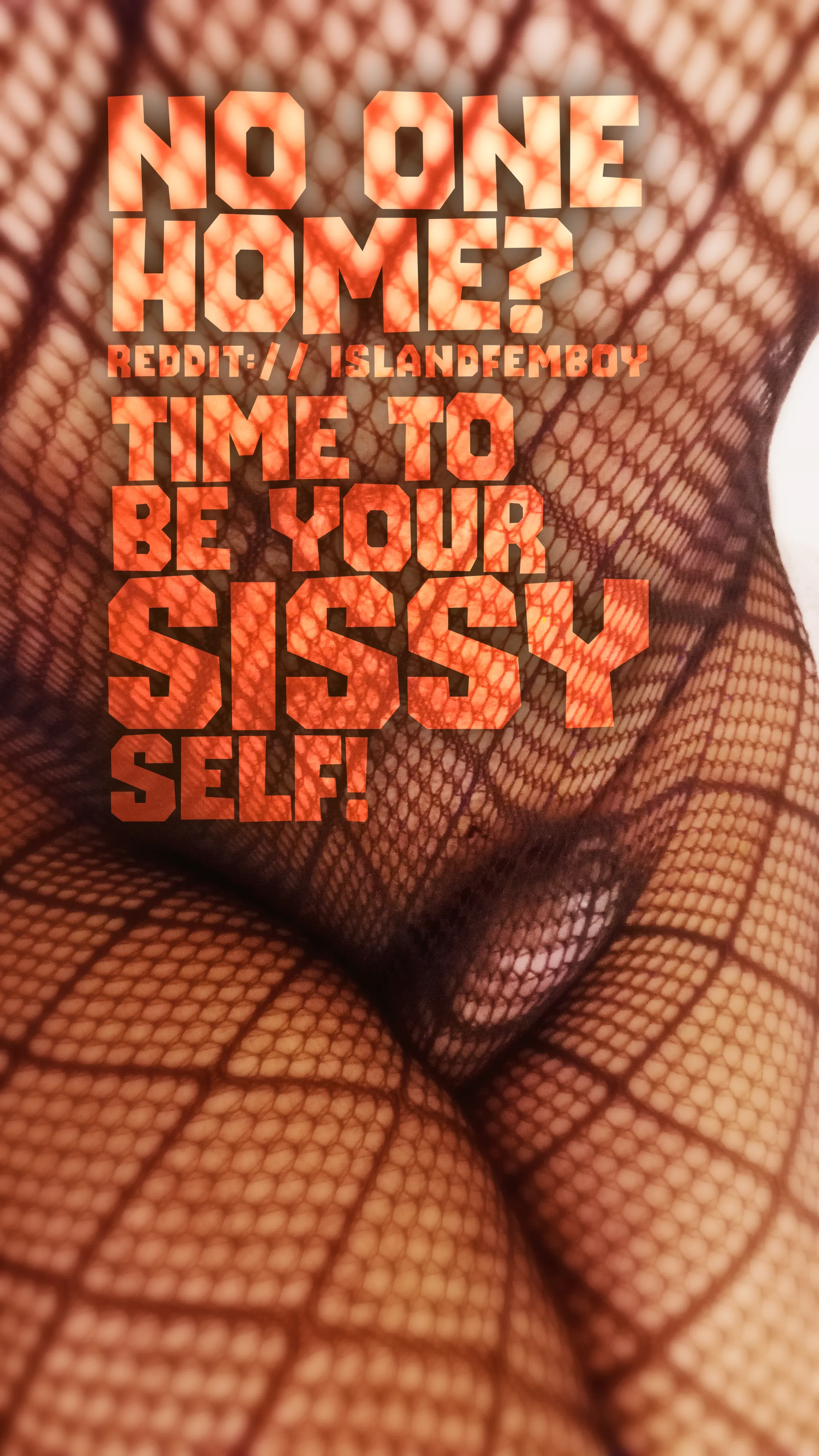 🔻ISLANDFEMBOY.COM🔺 Sissy Captions 🔴 Femboy Captions | 💄💋👠No one home? Time to be your sissy self! Can you relate?💄💋👠