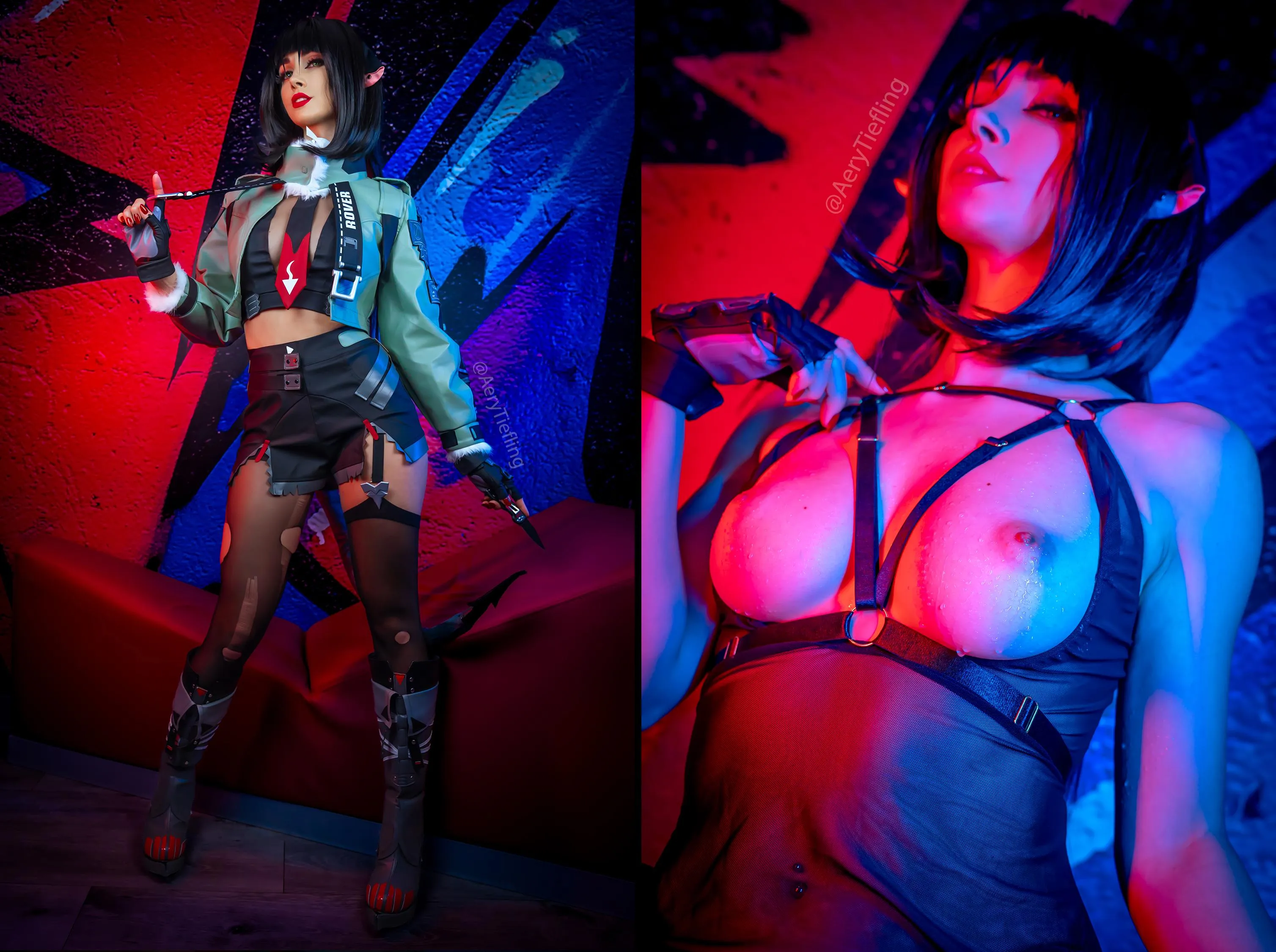 Jane Doe from Zenless Zone Zero by Aery Tiefling [OC]