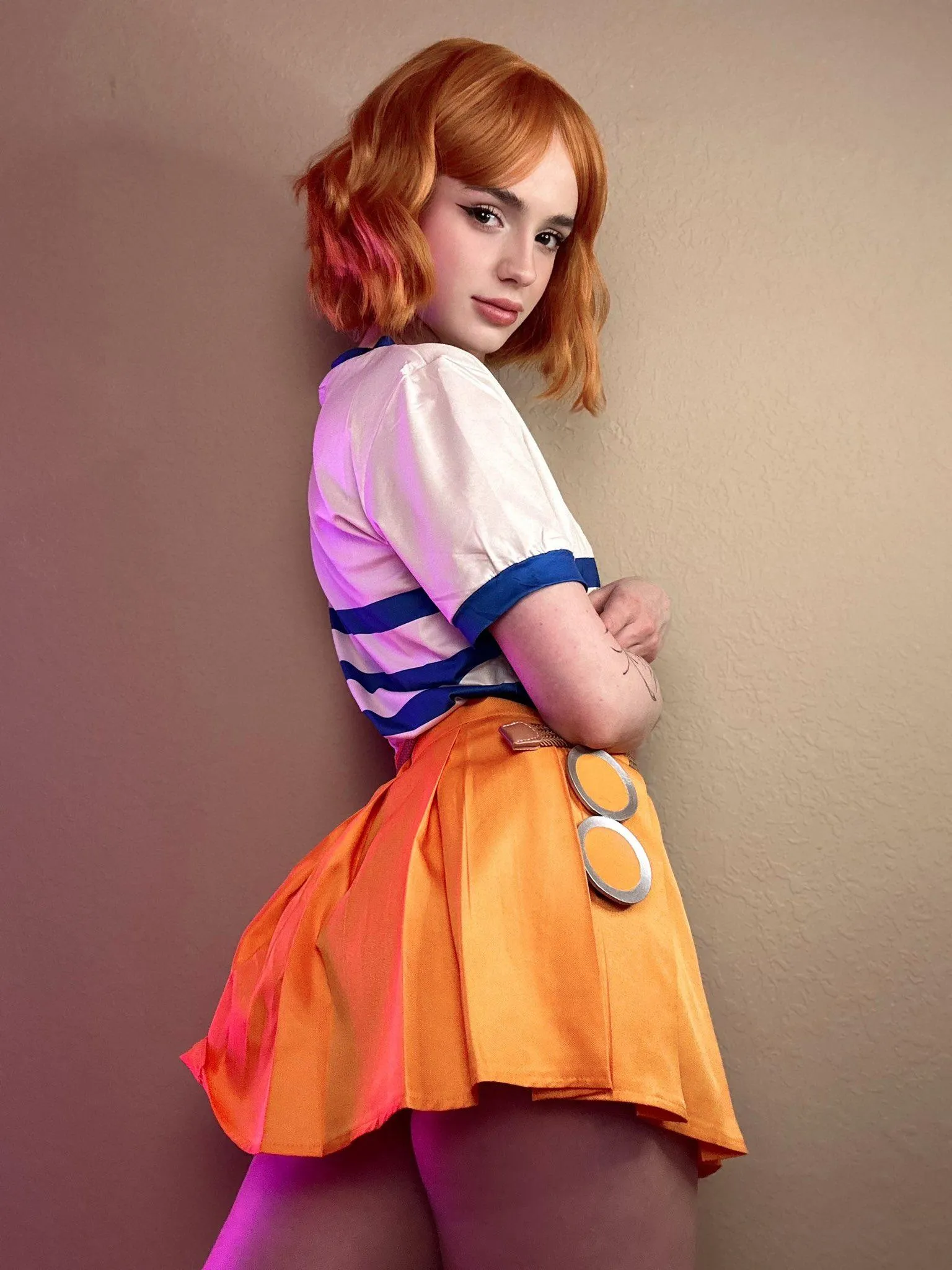 More of my Nami cosplay hehe :3