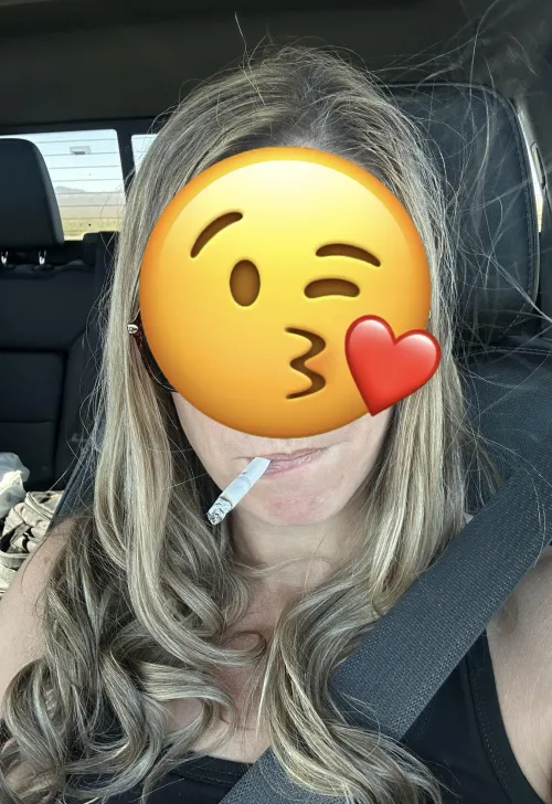 Morning drive and cig!