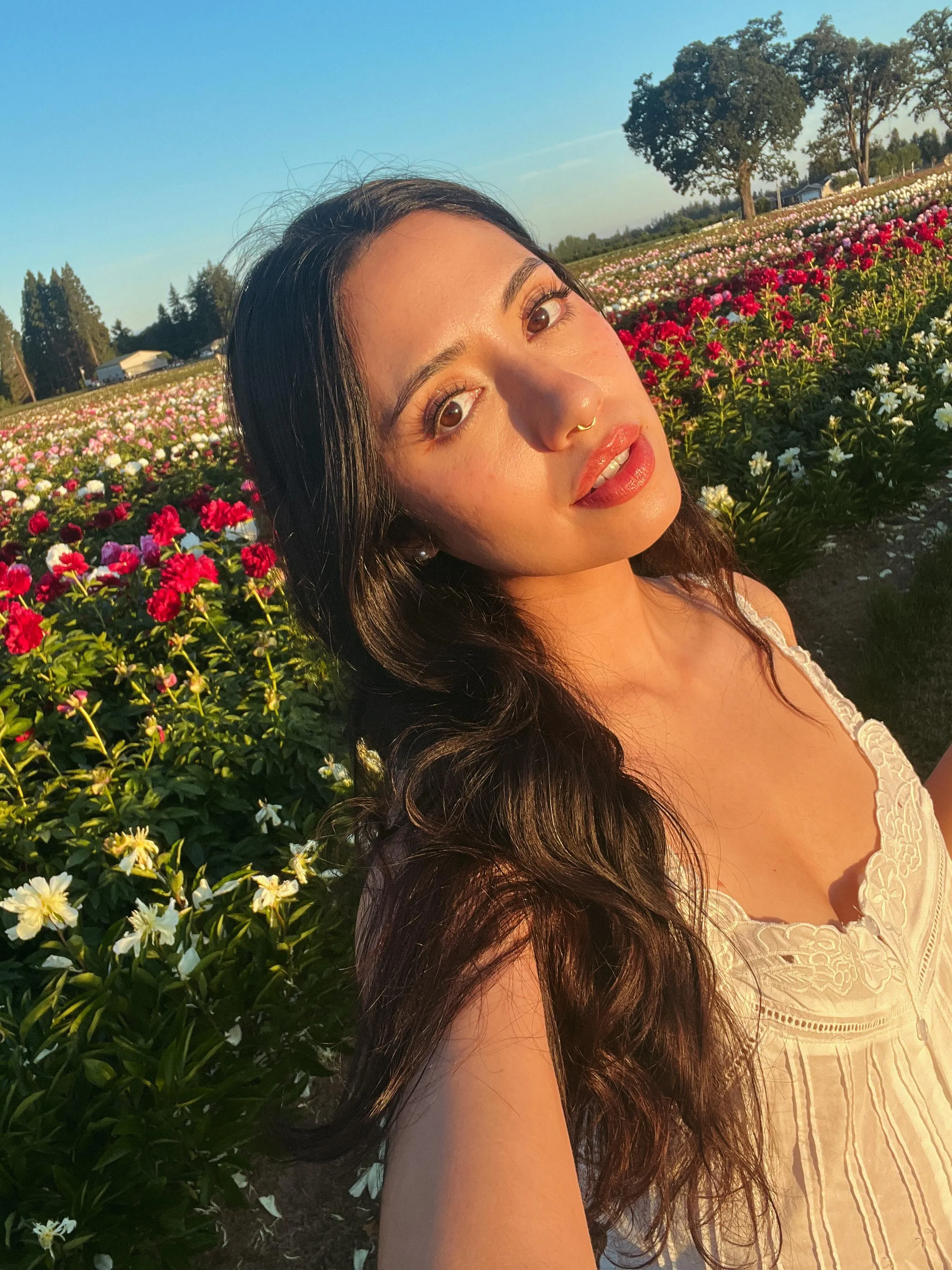 My long hair makes me feel like a princess sometimes!