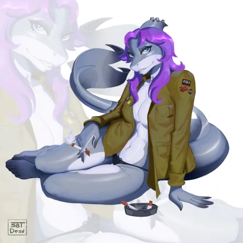 Shark Pin-Up [F] (sbtdesu)