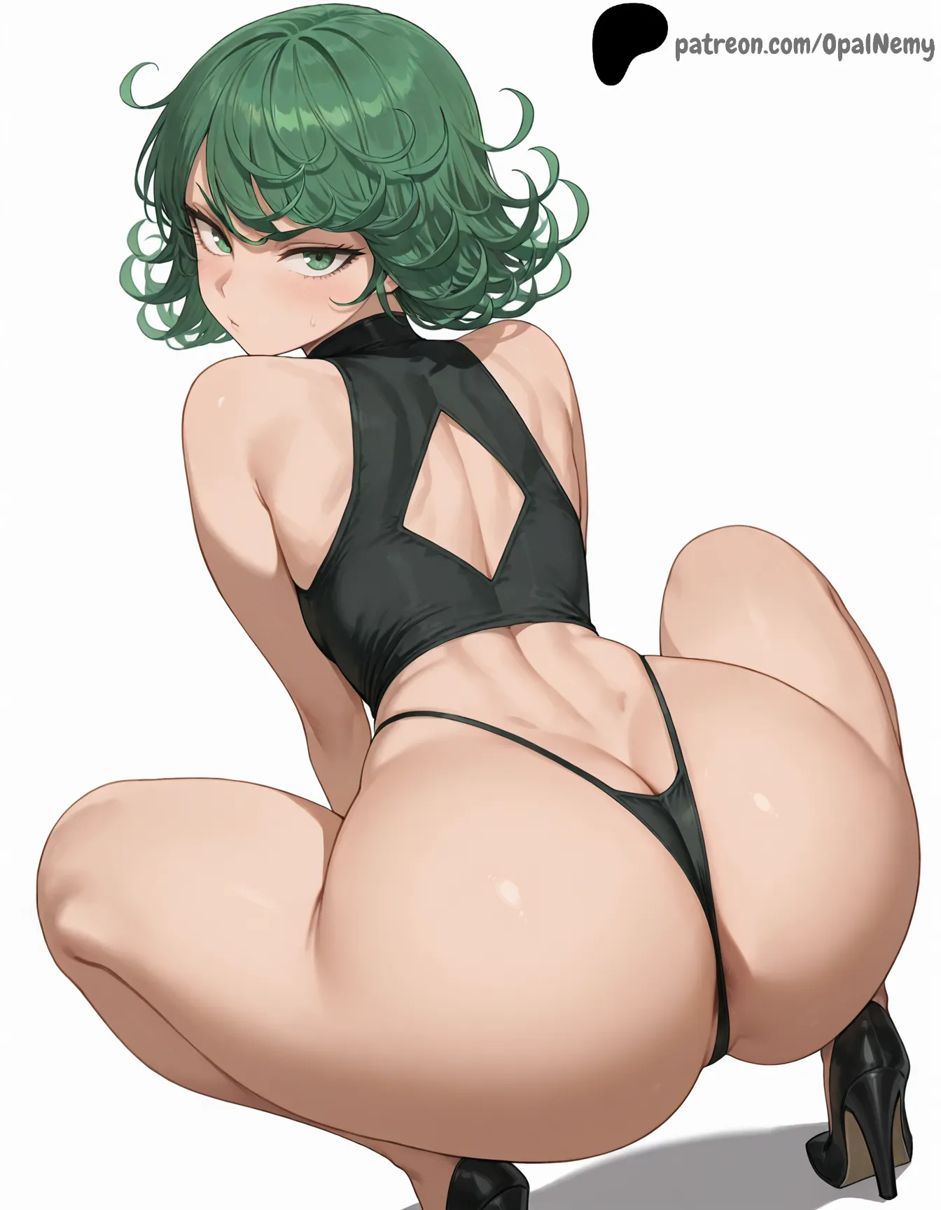 Tatsumaki squatting