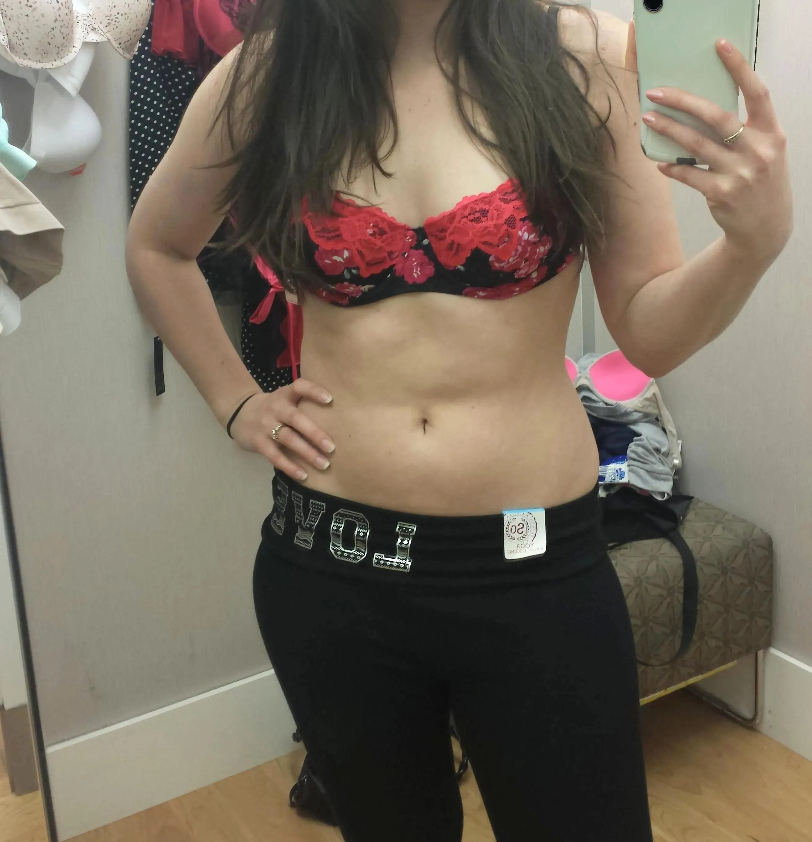 There's room for one more in the fitting room