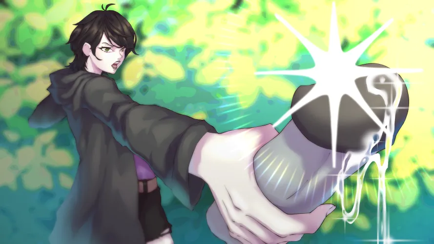 What cha got there Makoto? (Camp Witchwood)