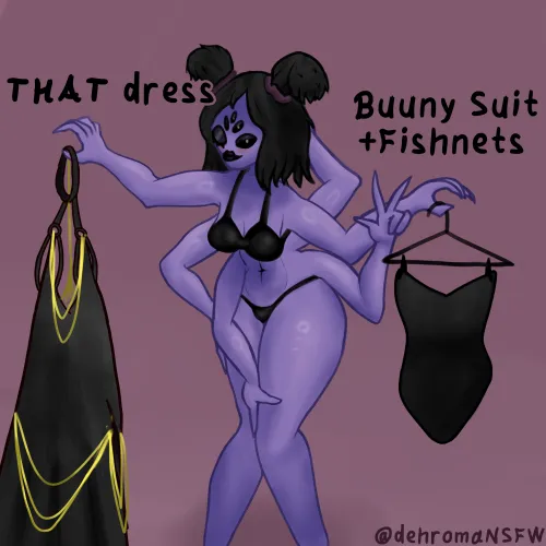 which one? (poll in the comments)[OC][Muffet]