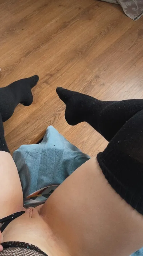 why take it off when you can just slide it over