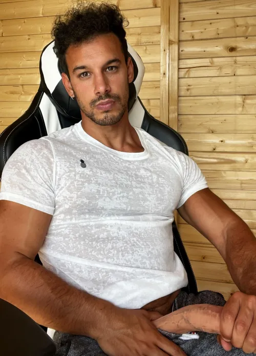 Would you hide my big cock inside you